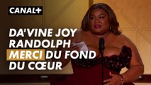 Da'Vine Joy Randolph, élue meilleure actrice dans un second rôle - Golden Globes 2023 - CANAL+