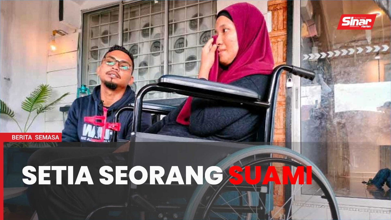 Lelaki setia jaga isteri hilang daya penglihatan, ingatan