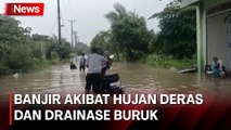 Hujan Deras dan Drainase Buruk Sebabkan Ratusan Rumah di Kabupaten Bekasi Terendam Banjir