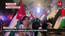 Manifestantes en Polanco acusan a marcas de apoyar al Ejército Israelí