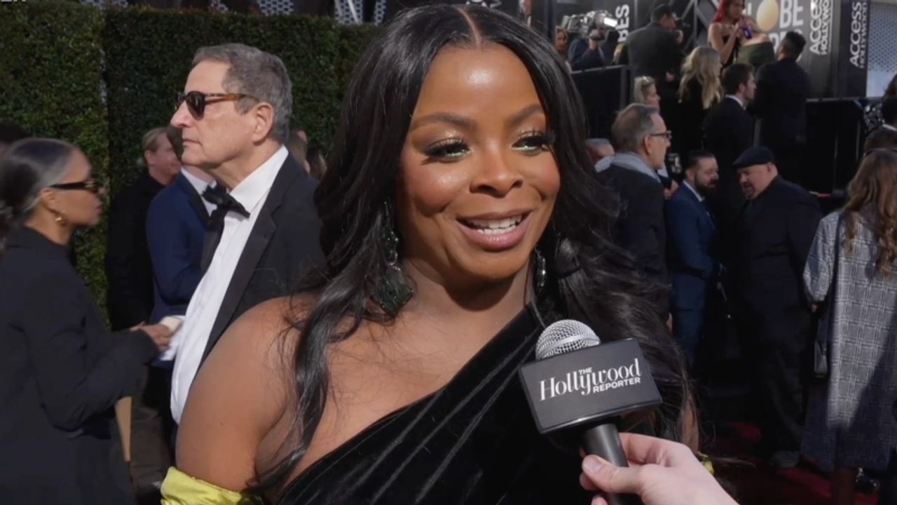 Janelle James Talks Returning to 'Abbott Elementary' Following Strikes at the 2024 Golden Globes | THR Video