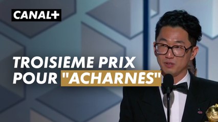 Acharnés élue meilleure mini-série - Golden Globes 2024 - CANAL+