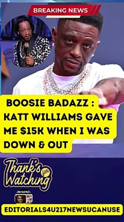 Katt Williams is a real one! Boosie Badazz Opens Up About Katt Williams helping him when he was down#viral