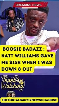 Katt Williams is a real one! Boosie Badazz Opens Up About Katt Williams helping him when he was down#viral