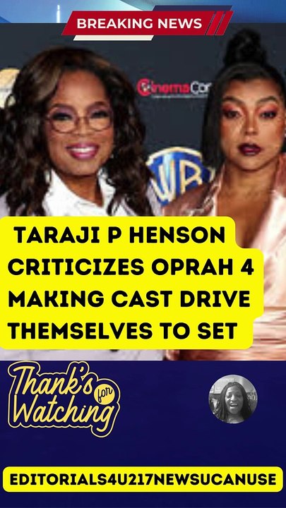 Taraji P Henson Slams Color Purple Productions