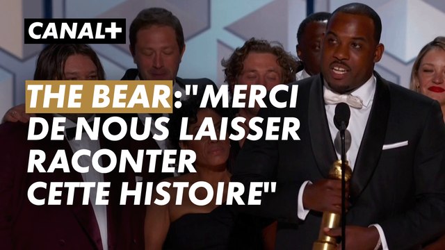 The bear, élue meilleure série musicale ou comique - Golden Globes 2024 - CANAL+