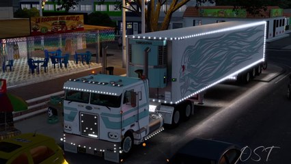 Peterbilt 352 + Great Dane. Melgar - Tolima, Colombia Real Map.