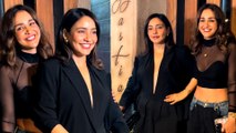Neha Sharma &  Aisha Sharma Look Stunning In Black Attire