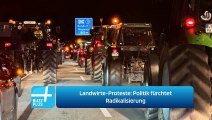 Landwirte-Proteste: Politik fürchtet Radikalisierung