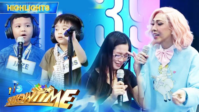 Vice Ganda and Princess join the jackpot round of Karaokids | It’s Showtime