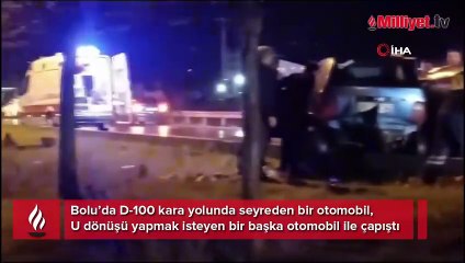 D-100 kara yolunda feci kaza: 6 yaralı