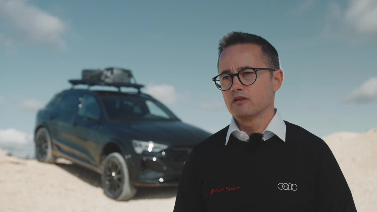 Audi Q8 e-tron edition Dakar - Interview Fermín Soneira Santos, Head of Product Line for Electric Models from the A to C Segment