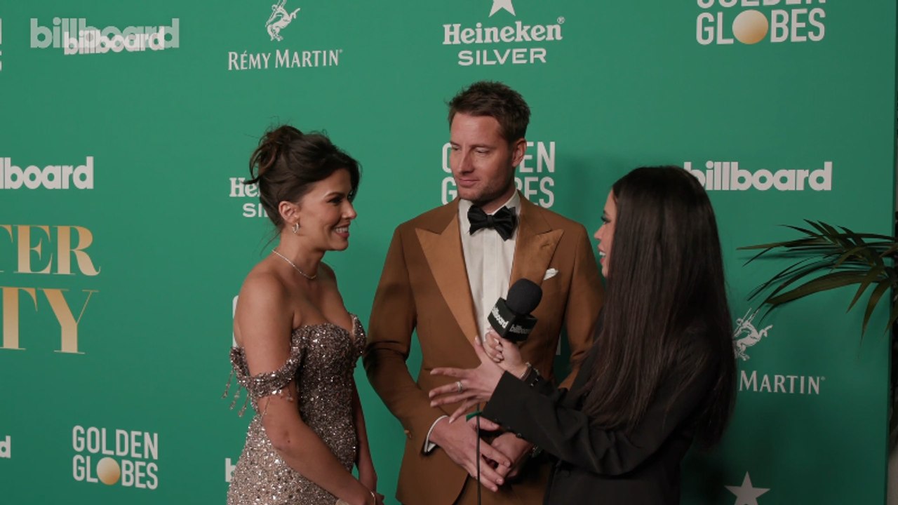 Justin Hartley & Sofia Pernas Talk Lily Gladstone's Win at the Golden Globes, New Year's Resolutions & More  | 2024 Golden Globes After Party
