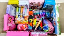 let's unbox collection of stationery, ultimate collection of pencil case, secret pen, 3D erasner