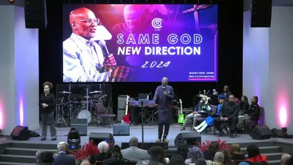 BISHOP NOEL JONES -- SAME GOD NEW DIRECTION