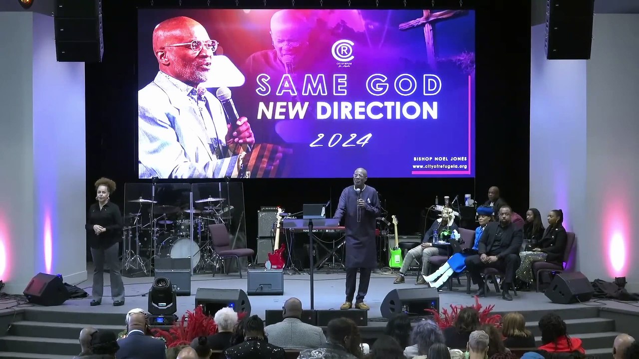 BISHOP NOEL JONES -- SAME GOD NEW DIRECTION