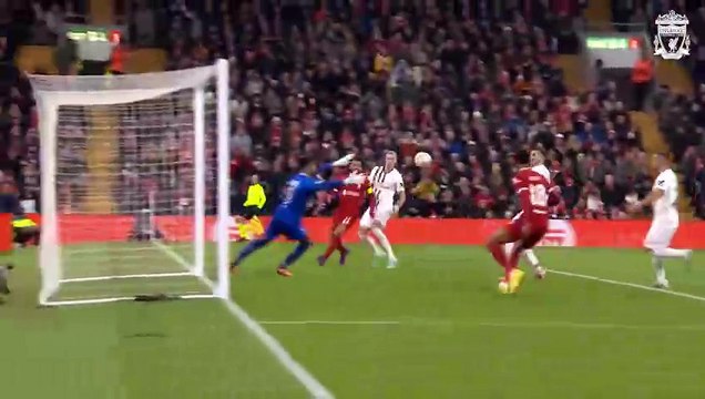 Diaz, Gakpo and Salah secure Europa League knockout qualification Liverpool 4-0 LASK Highlights