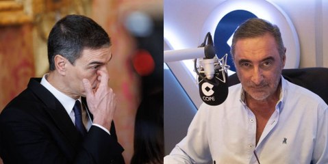 Carlos Herrera atemoriza a Pedro Sánchez con la semana que se le viene encima: "Pueden mandarle a su casa"
