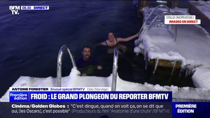 Se baigner dans l'eau glacée après un sauna: notre reporter a testé cette tradition scandinave