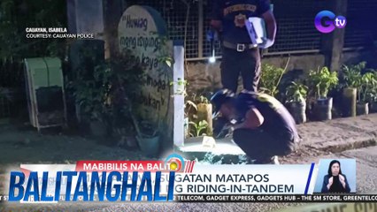 Mag-asawa, sugatan matapos pagbabarilin ng riding-in-tandem | BT