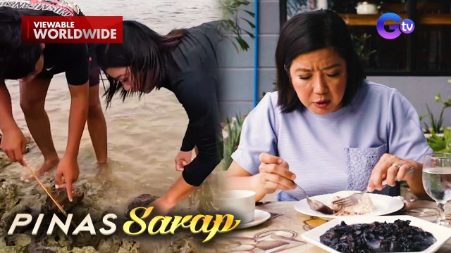 Samahan si Kara David na manghuli ng mga pugita sa baybayin ng 'Little Boracay!' | Pinas Sarap