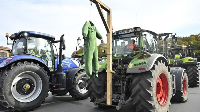 Bauernproteste und Lokführer-Streiks: Deutschland vor Chaos-Woche?