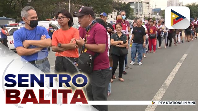 Pagdating ng mga deboto Quirino Grandstand para sa #Traslascion2024 ‘Pahalik’, patuloy