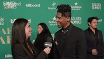 Jon Batiste Talks The Power of Music, Working on 'Soul,' His Grammy Noms & More | 2024 Golden Globes After Party