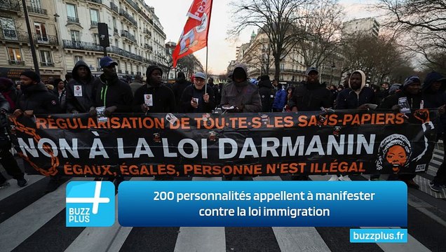 200 personnalités appellent à manifester contre la loi immigration