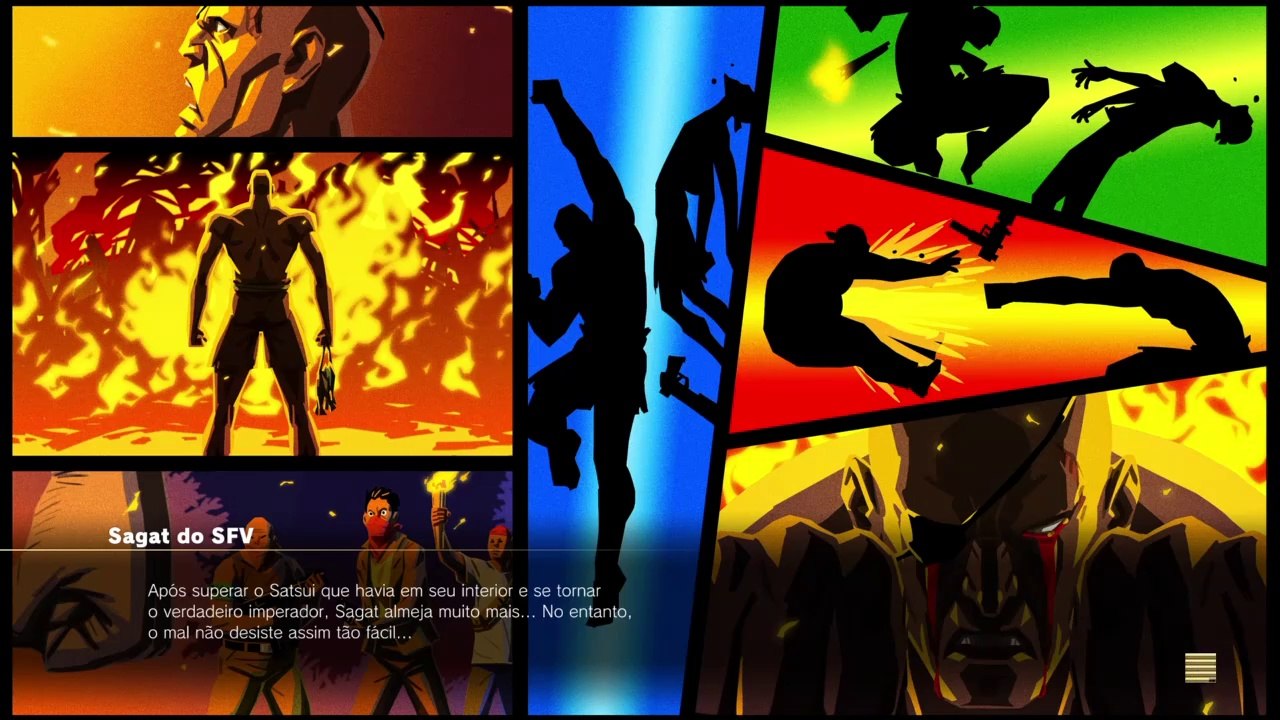 Street Fighter V - Arcade Mode + Secret Fight - Sagat - Hardest - SF5 Route [1CC]