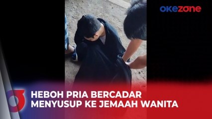 Pria Bercadar Menyusup ke Jemaah Wanita di Makassar, Ternyata Guru Ngaji