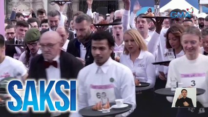 Karera ng mga waiter, nagbabalik matapos matigil ng 13 taon | Saksi