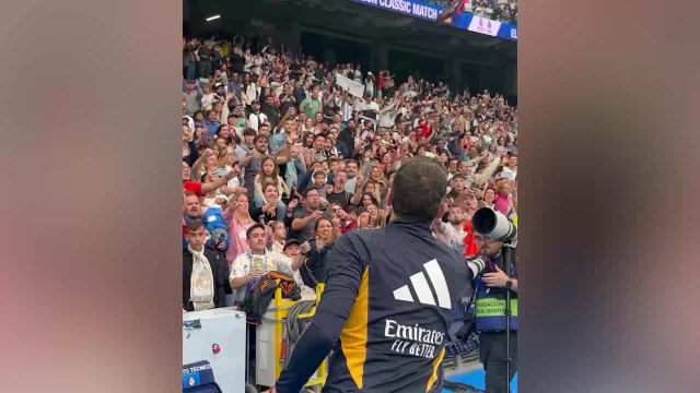 El gran detalle de Casillas con el público del Bernabéu