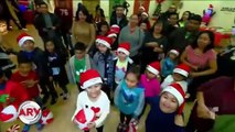 El Piolín sorprende a niños de bajos recursos con regalos de Navidad