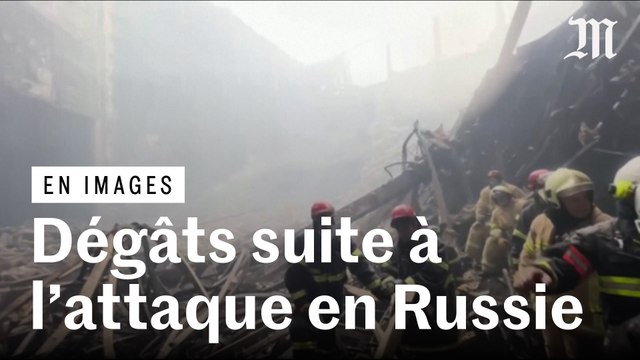 Attentat près de Moscou : les images de la destruction du Crocus City Hall, au lendemain de l’attaque