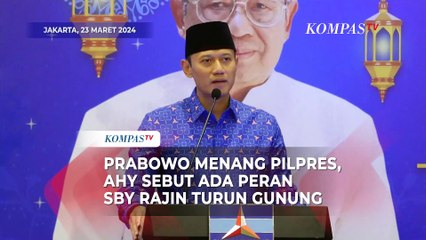 Prabowo-Gibran Menang Pilpres, AHY Sebut Ada Peran SBY yang Tak Lelah Turun Gunung
