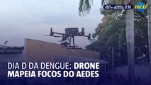 Dia D: demonstração de drone que mapeia focos da dengue