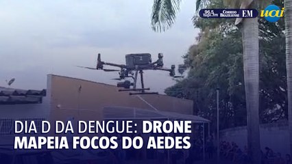 Dia D: demonstração de drone que mapeia focos da dengue