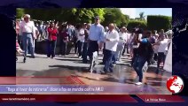 Corren a Vicente Fox de protesta contra AMLO en Guanajuato
