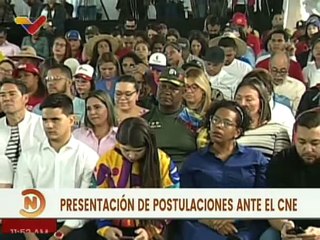 Descargar video: Movimiento Futuro inscribió la candidatura presidencial de Nicolás Maduro ante el CNE para comicios  del 28J