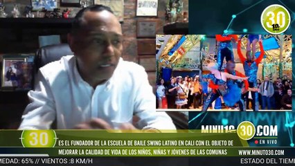 El Mulato, Luis Eduardo Hernández, bailarín y fundador de Swing Latino, grupo de baile internacional