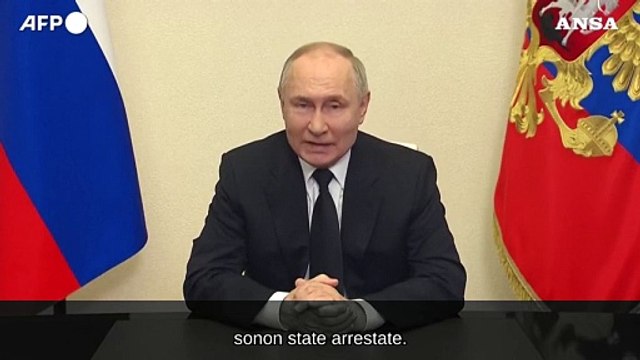 Strage di Mosca, Putin: Da Ucraina 'finestra' per fare entrare gli attentatori