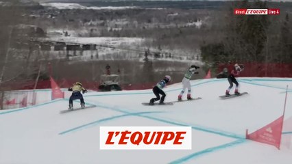 Trespeuch 2e à Mont-Saint-Anne et quasiment sacrée - Snowboard - CM (F)