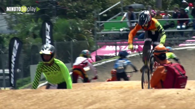 11-04-19 Mariana Pajón presentó en Medellín válida de la Copa de BMX que lleva su nombre