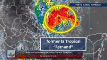 Se forma la tormenta tropical 'Fernand' frente a Tamaulipas