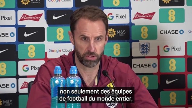 Southgate : Si ce pas n'est rouge et blanc, alors ce n'est pas la croix de Saint-Georges