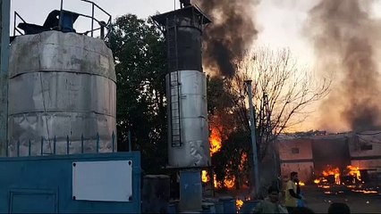 फैक्ट्री बनी 'लाक्षागृह', 5 मजदूर जिंदा जले