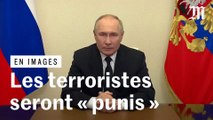 Vladimir Poutine promet que les responsables de l’attaque à Moscou seront « punis »