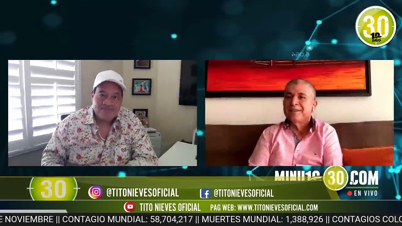 Entrevista exclusiva con Tito Nieves, cantante puertorriqueño