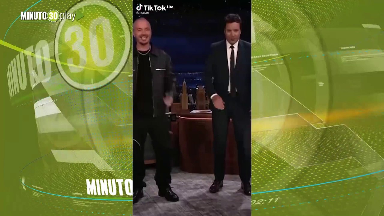 Jimmy Fallon se unió al reto In Da Getto junto a JBalvin